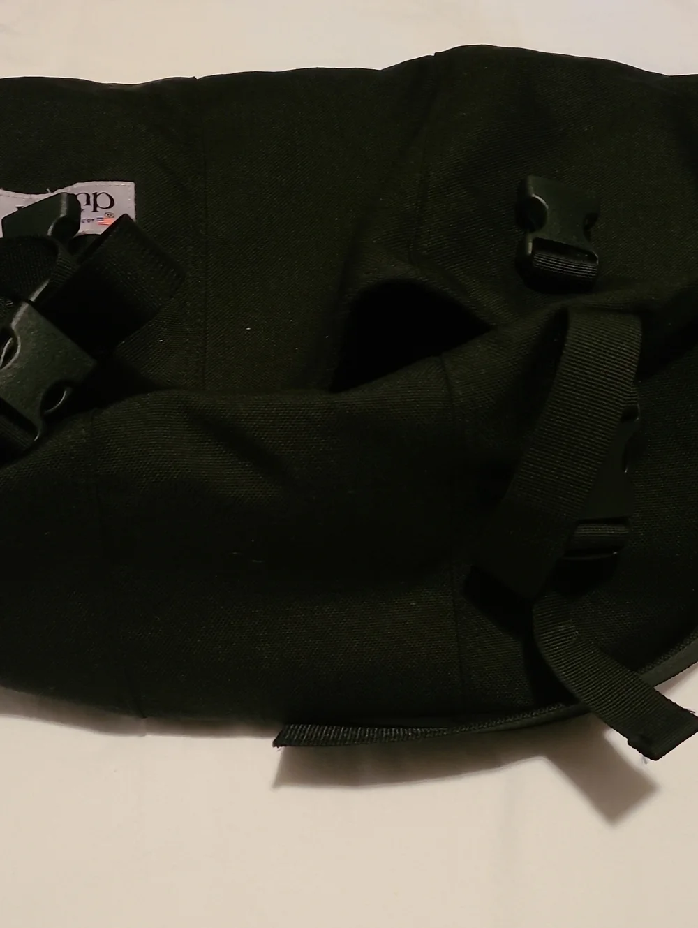 Kamp New York The Messanger Gear, Black USA Cordura Plus Bag Pack